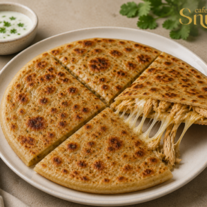 Chicken Cheese Paratha