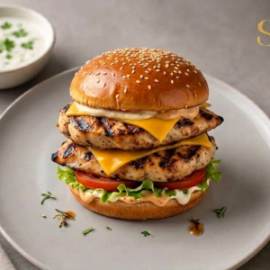 Chicken Cheese Double Patty